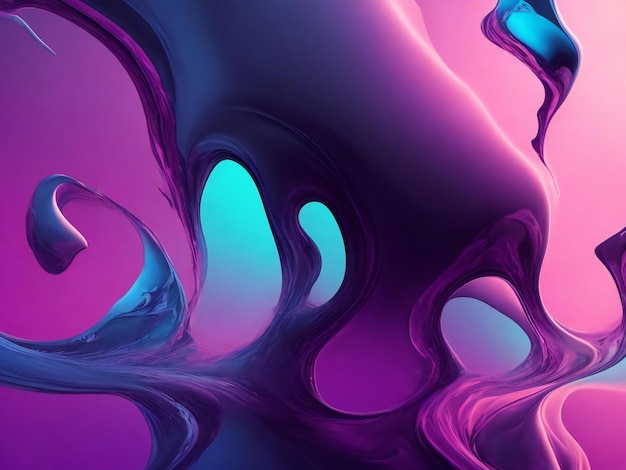 Photo abstract liquid background