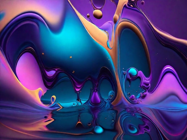 abstract liquid background