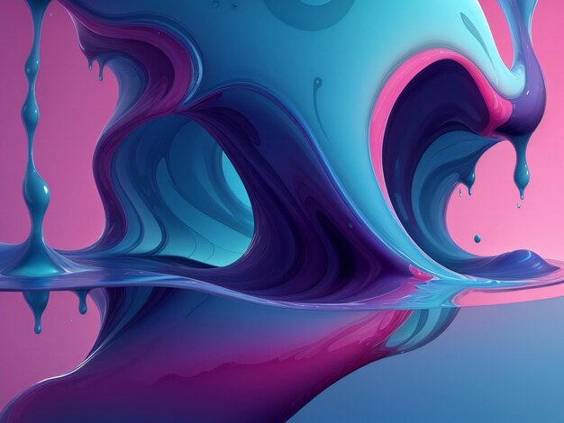 Photo abstract liquid background