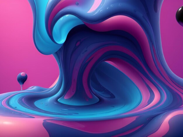 Photo abstract liquid background