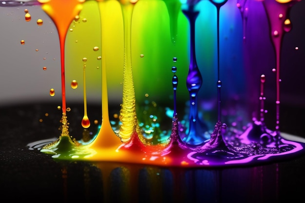 abstract liquid background