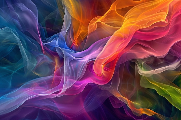 Abstract Liquid Flowing Motion Concept Pattern Background