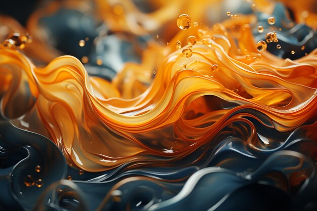 Abstract liquid motion effect background