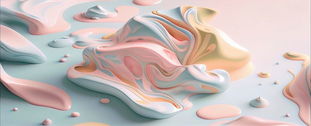 Abstract liquid wallpaper