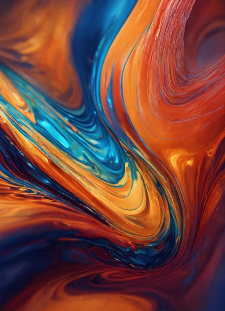 Photo abstract liquid