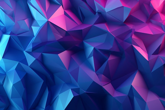 Photo abstract low poly background