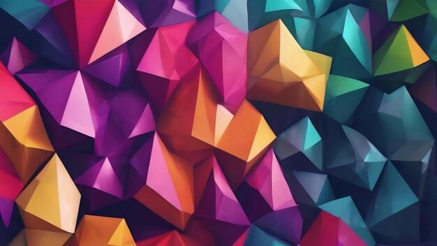 Abstract low poly background