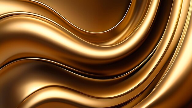 abstract luxury background golden vibrant waves and colorful patterns