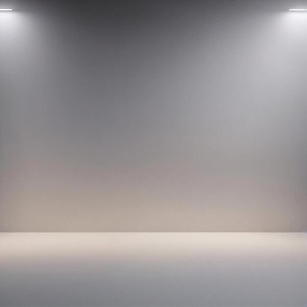 Abstract luxury blur grigio gradiente di colore utilizzato come parete di studio di sfondo per la visualizzazione dei vostri prodotti