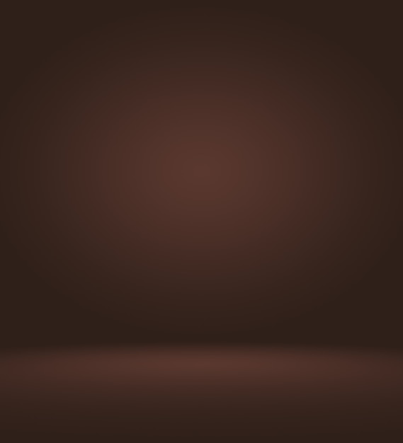 Abstract luxury dark brown and brown gradient with border brown vignette, Studio backdrop - well use as backdrop background, board, studio background.