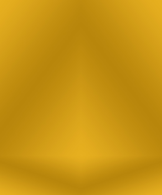 Photo abstract luxury gold yellow gradient background