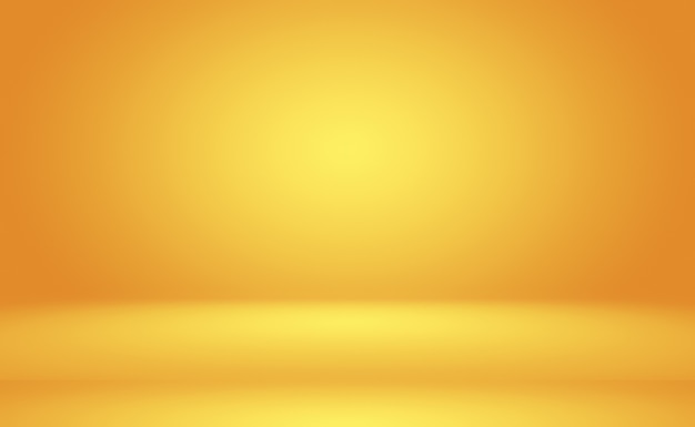 Abstract Luxury Gold yellow gradient studio wall, well use as background,layout,banner and product presentation.