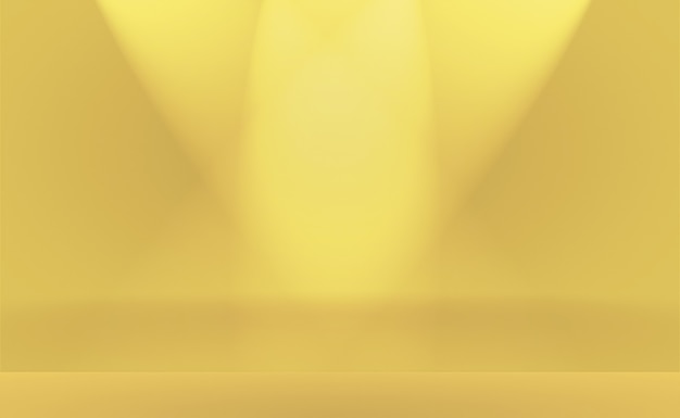 Abstract Luxury Gold yellow gradient studio wall, well use as background,layout,banner and product presentation.