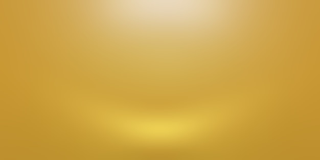 Photo abstract luxury gold yellow gradient studio wall, well use as background,layout,banner and product presentation.