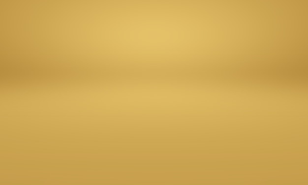 Abstract Luxury Gold yellow gradient studio wall, well use as background,layout,banner and product presentation.