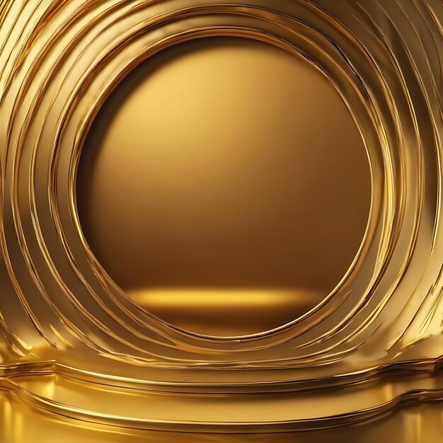 Abstract luxury gold yellow gradient studio wall well use as backgroundlayoutbanner and product p