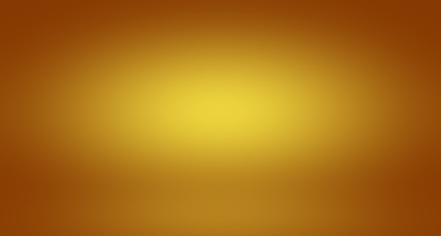 Abstract luxury gold yellow gradient studio wall well use as backgroundlayoutbanner and product pres...