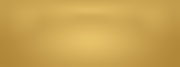 Abstract Luxury Gold yellow gradient studio wall well use as backgroundlayoutbanner and product presentation