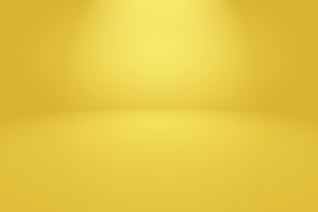 Abstract Luxury Gold yellow gradient studio wall