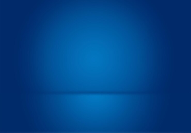 Photo abstract luxury gradient blue background smooth dark blue with black vignette studio banner