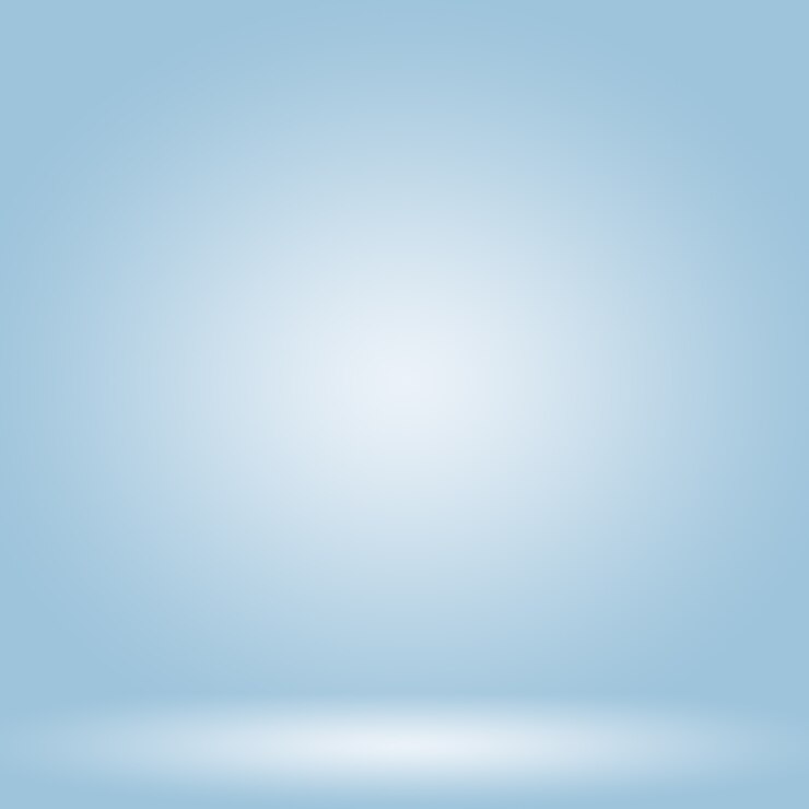 Photo abstract luxury gradient blue background. smooth dark blue with black vignette studio banner.
