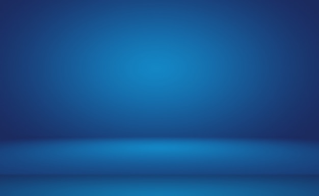 Foto gradiente di lusso astratto sfondo blu. liscio blu scuro con vignetta nera studio banner.