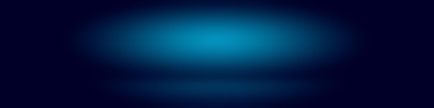 Abstract luxury gradient blue background smooth dark blue with black vignette studio banner