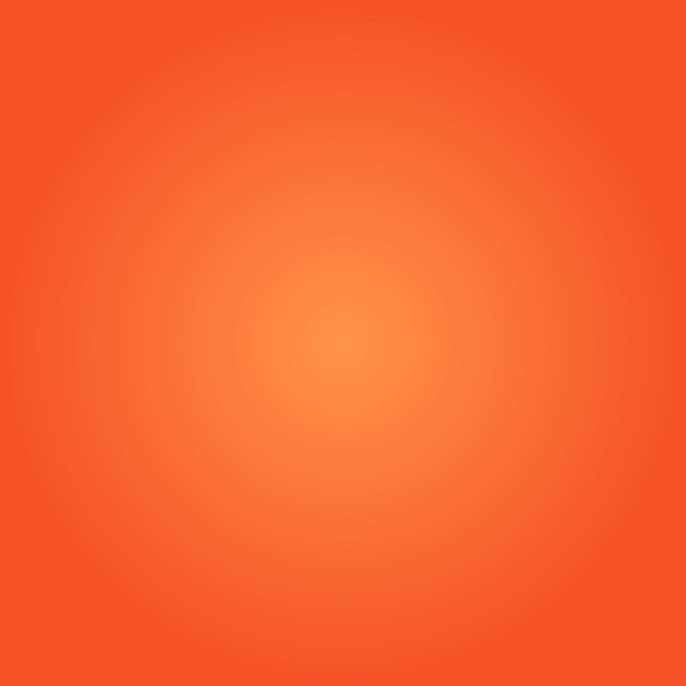 Abstract luxury gradient orange background studio banner