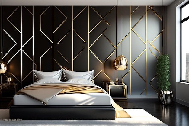 Abstract luxury metal background