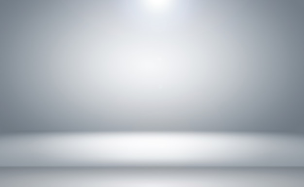 Photo abstract luxury plain blur grey and black gradient, used as background studio wall for display your products.