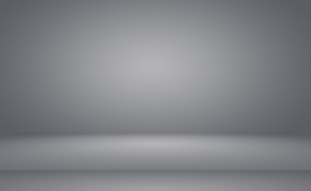 Abstract luxury plain blur grey and black gradient, used as background studio wall for display your products.