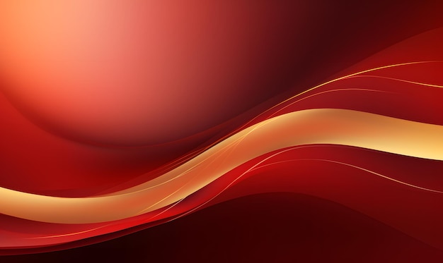 Abstract luxury red gold background