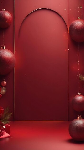 Photo abstract luxury soft red background christmas valentines layout design web template business repo