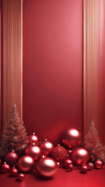 Abstract luxury soft red background christmas valentines layout designstudioroom web template bu