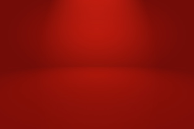 滑らかな円のグラデーションカラーで抽象的な豪華な柔らかい赤の背景。