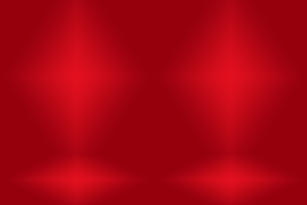 Abstract luxury soft Red background with smooth circle gradient color.