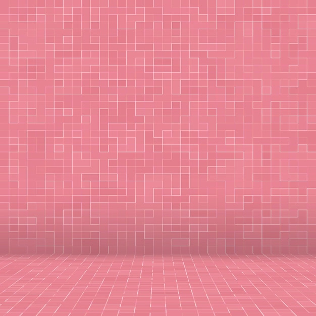 Abstract di lusso dolce rosa pastello tono parete piastrelle per pavimento in vetro seamless pattern mosaico texture di sfondo per materiale di mobili.