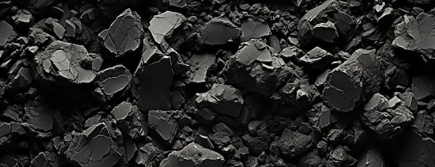 Фото Абстрактное величие завораживающих черных скал в 