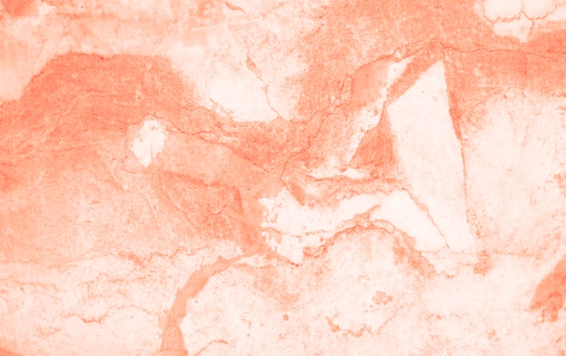 Abstract marble background in coral color