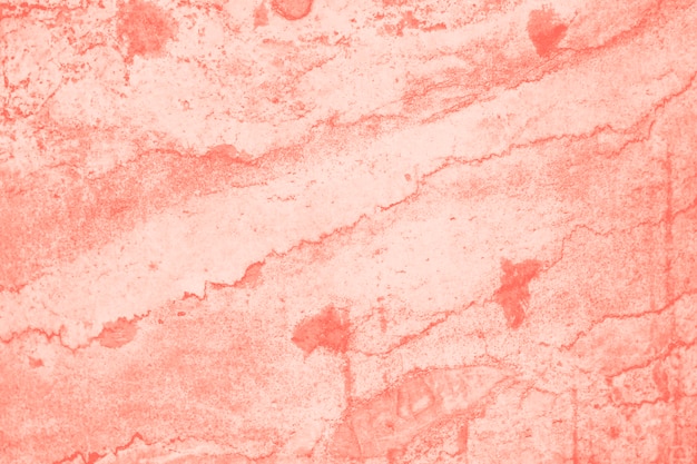 Abstract marble background in coral color