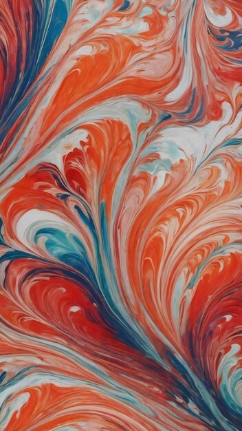 Abstract marble floral pattern texture traditional art of ebru marblingxa