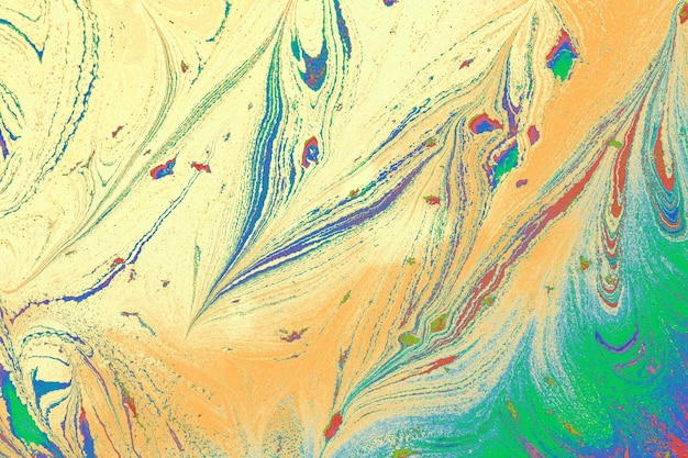 Abstract marble pattern texture Traditional art of Ebru marbling