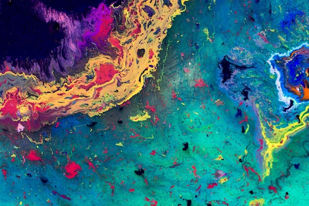 Abstract marbling art patterns as colorful background