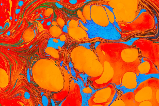 Abstract marbling art patterns as colorful background