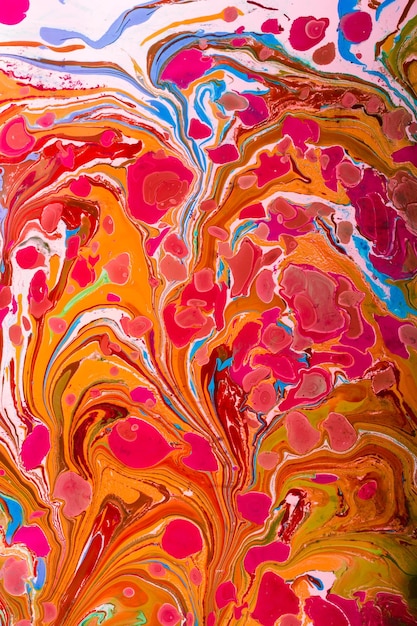 Abstract marbling art patterns as colorful background