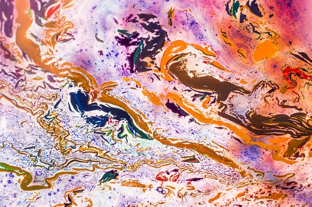 Abstract marbling art patterns as colorful background