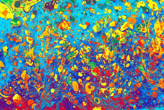 Abstract marbling art patterns as colorful background