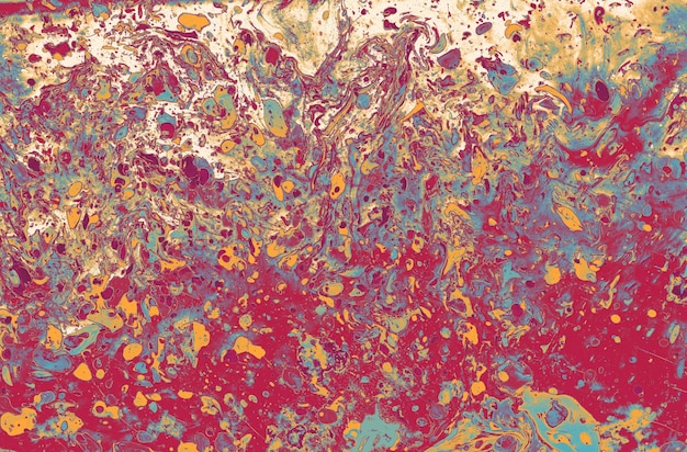 Abstract marbling art patterns as colorful background