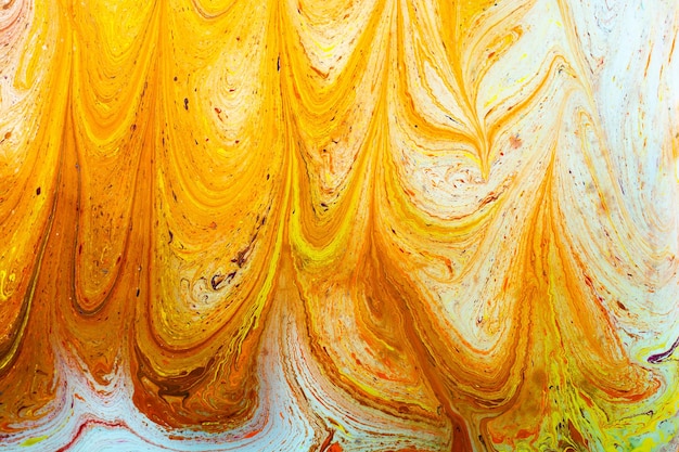 Photo abstract marbling art patterns in paint as background