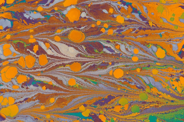 Abstract marbling floral pattern for fabric,tile design. background texture